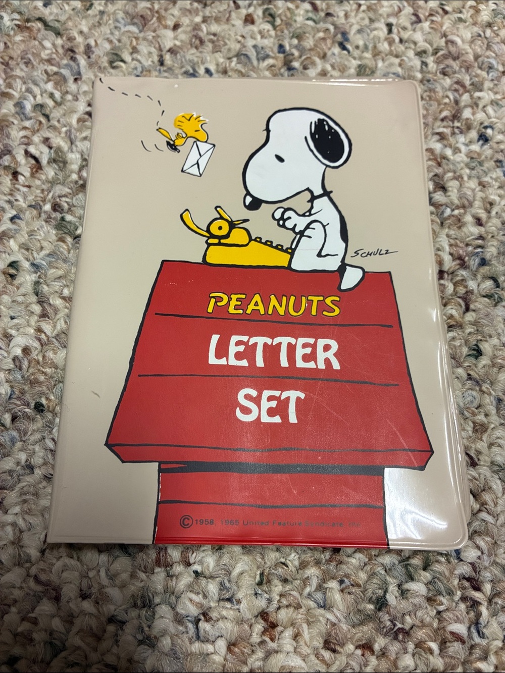 Vintage Peanuts Letter Set - Made Exclusively from Butterfly Originals